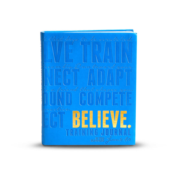 Believe Training Journal - Boston Blue