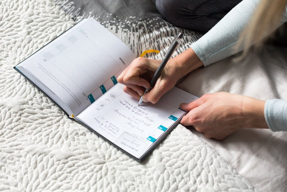 Believe Training Journal (Boston Blue)