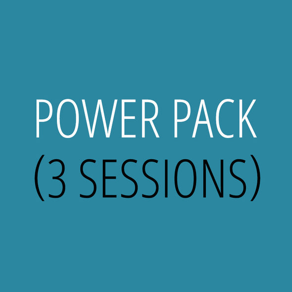 Power Pack – 3 Sessions