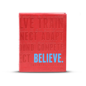 Believe Training Journal (Red)